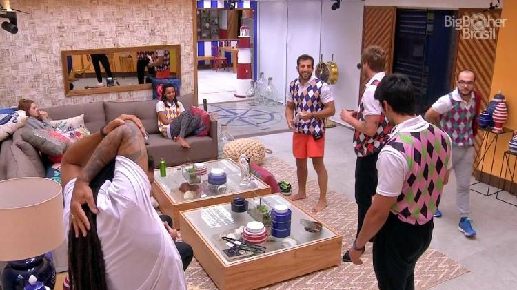 Brothers roupa - Reprodução/TvGlobo - Reprodução/TvGlobo