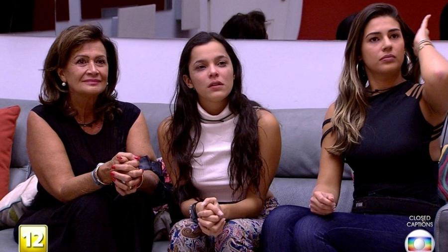 Leifert anuncia que Ieda, Emilly e Vivian são as finalistas do "BBB17" - Reprodução/TV Globo