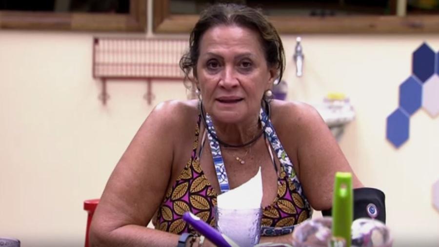 Ieda diz que era "magérrima" mais jovem - Reprodução/TV Globo