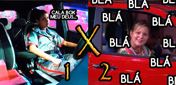 Maria Claudia ganha de Munik quando se trata de provas de resistência - Fotomontagem/Diva Depressão - Fotomontagem/Diva Depressão