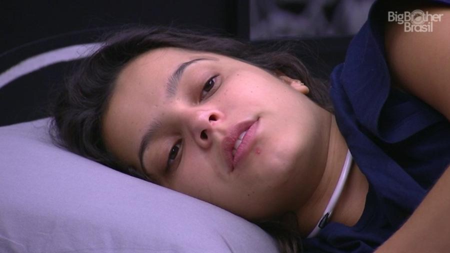 Emilly diz que Ilmar e Marcos não se interessam por suas histórias - Reprodução/TV Globo