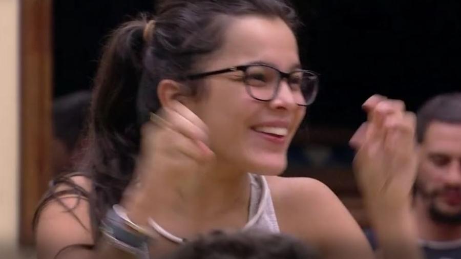 Emilly se desentende com Marinalva depois da prova do anjo - Reprodução/TVGlobo