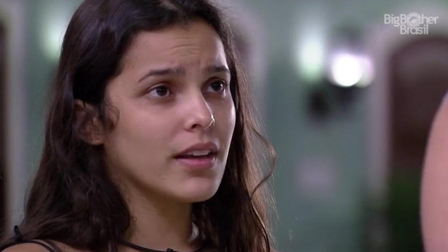 Emilly diz que Marcos "se faz de amiguinho" de sisters - Reprodução/TVGlobo