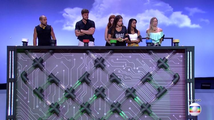 Prova do Líder - Reprodução/TvGlobo - Reprodução/TvGlobo