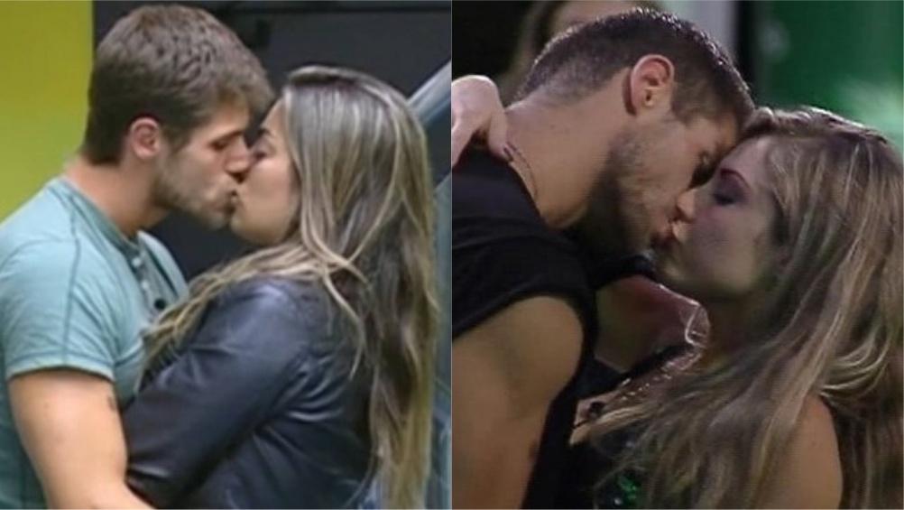 Jonas, do "BBB12", se envolveu com Renata e Monique - Montagem/Globo