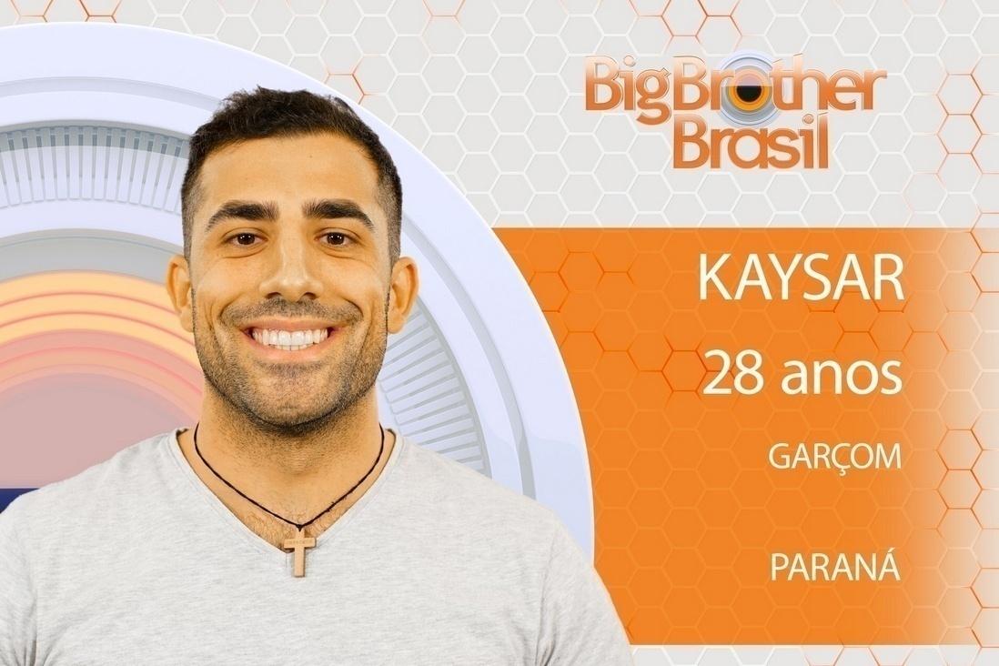 Kayser, participante do "BBB18" - Reprodução/Gshow