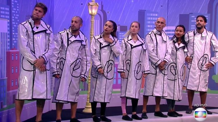 Disputa líder - Reprodução/TvGlobo - Reprodução/TvGlobo