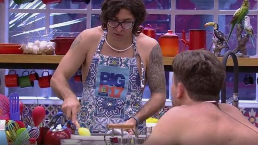 Ilmar crê que vá para o paredão uma segunda vez - Reprodução/TVGlobo
