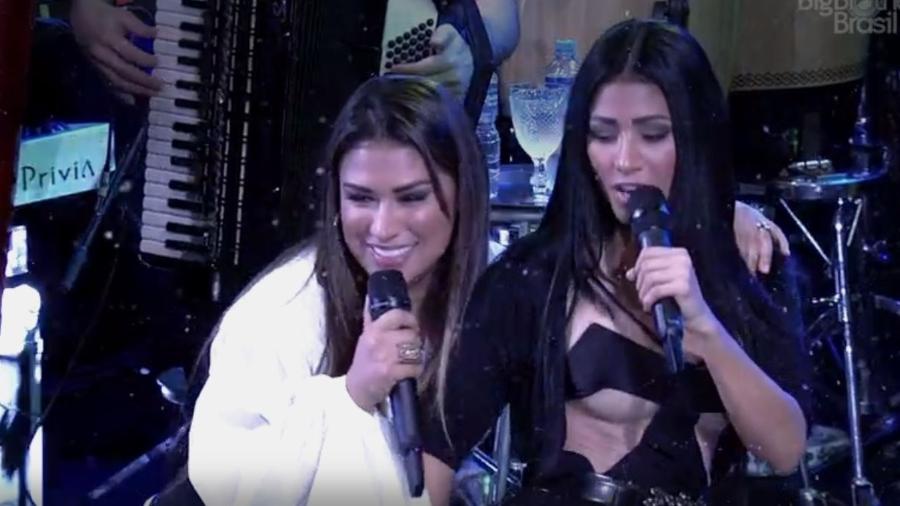 Simone e Simaria no "BBB17" - Reprodução/TV Globo