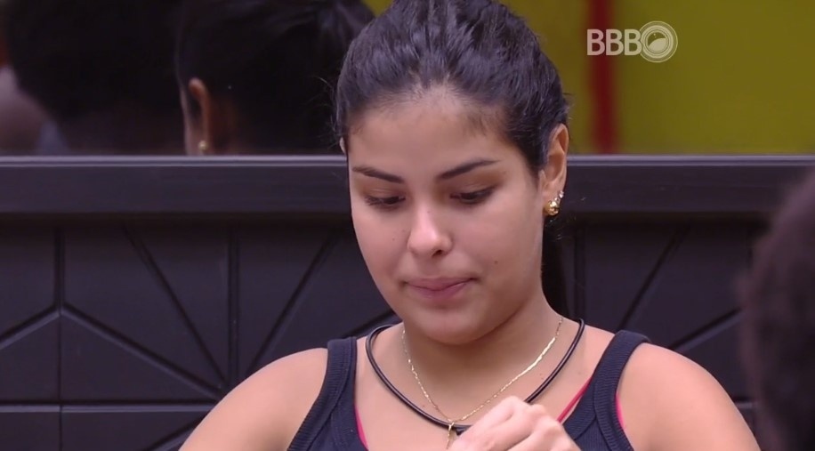 18.mar.2016 - Pequi diz que nunca imaginou que a casa do "BBB" tivesse uma iluminação tão intensa: "Ninguém imagina a quantidade de luzes desta casa" - Reprodução/TV Globo