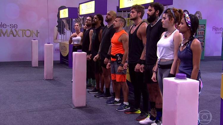 Prova do Líder - Reprodução/TvGlobo - Reprodução/TvGlobo