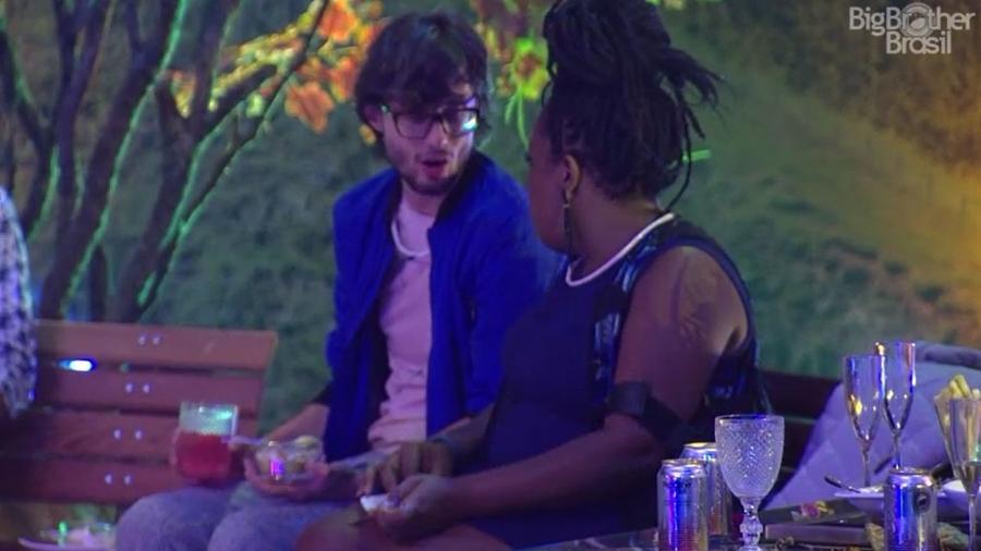 Roberta fala mal de Ilmar - Reprodução/TV Globo