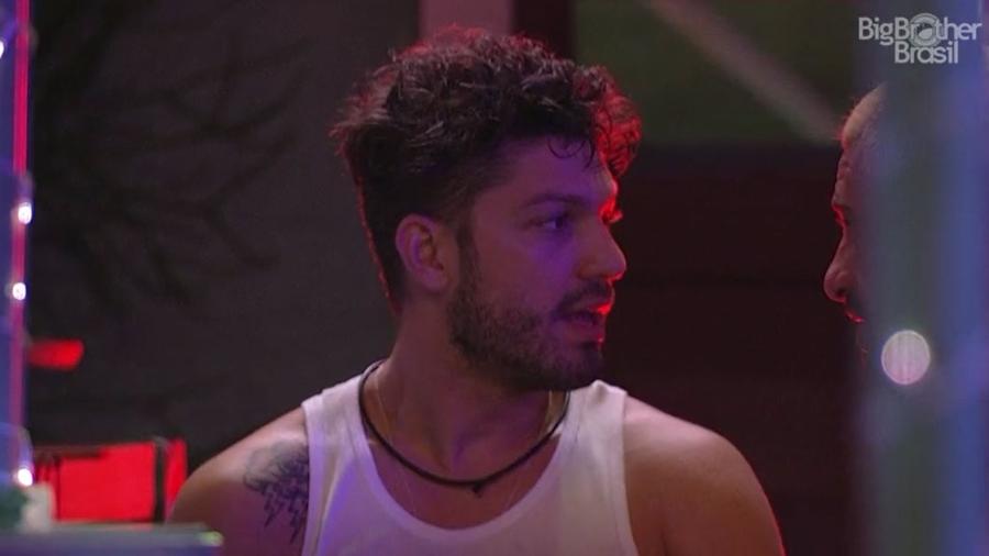 Luiz Felipe reclama de negativa de Mayla - Reprodução/TV Globo