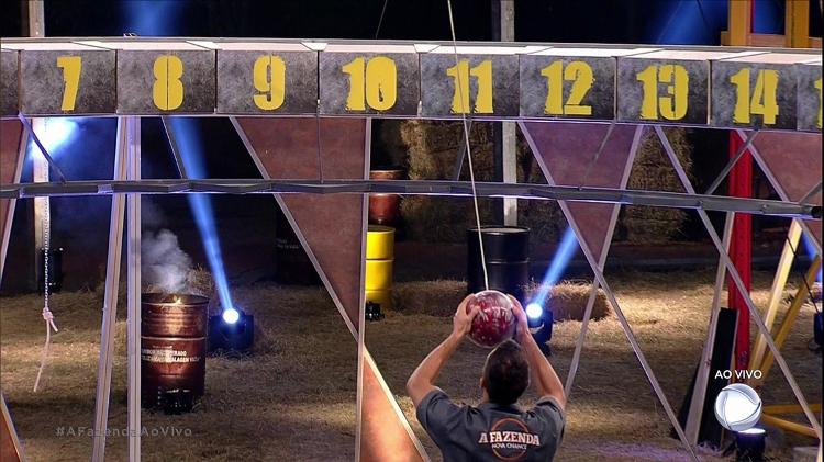Prova da roça  - Reprodução/Record - Reprodução/Record