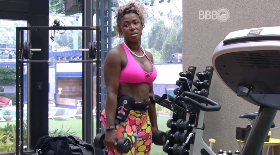 11.fev.2016 - Adélia diz que fará jejum nesta quinta-feira (11), no "BBB16" - Reprodução/TV Globo