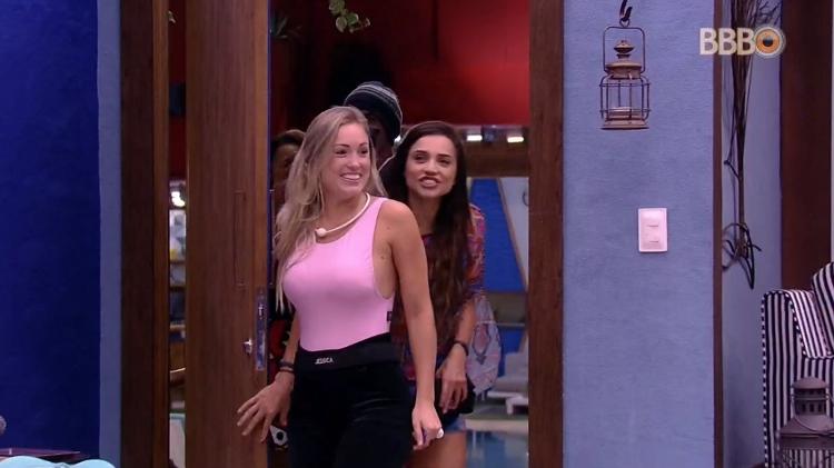 Paula e Jéssica  - Reprodução/Globoplay - Reprodução/Globoplay