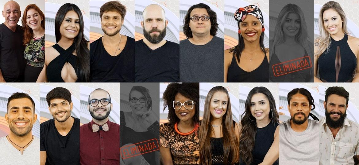 Eliminados "BBB18" - Paulo Belote / Globo