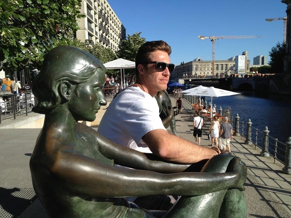 Daniel, participante do "BBB16", na Alemanha - Reprodução/Facebook/Daniel Manzieri