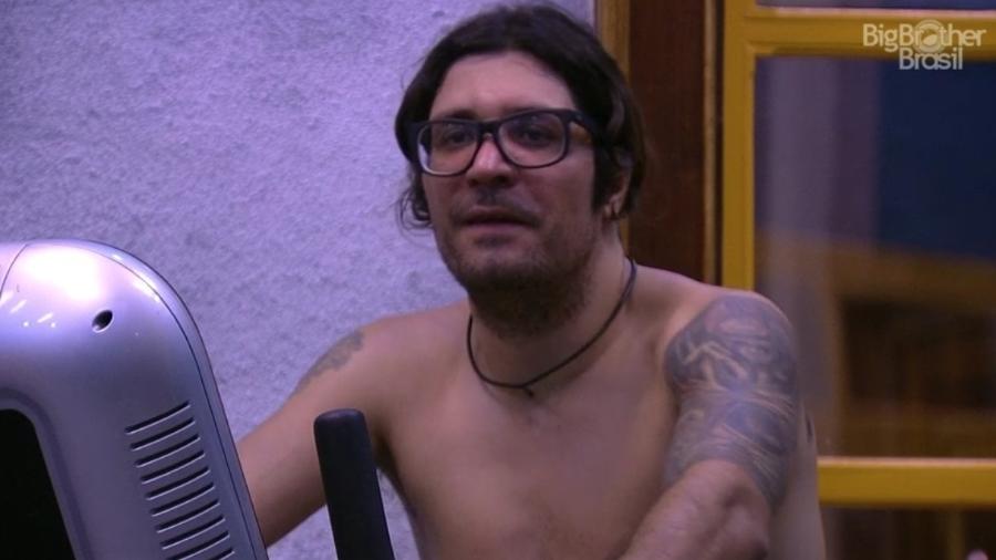 Ilmar afirma que não irá mudar seu comportamento no reality - Reprodução/TV Globo