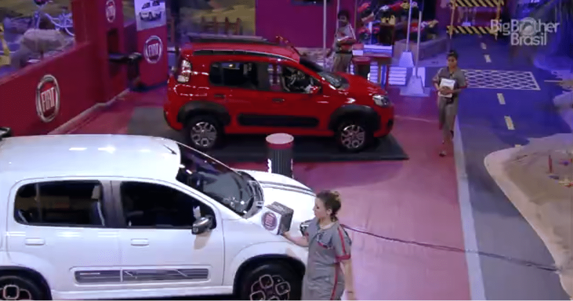 2.abr.2016 - Brothers cumprem circuito da prova durante toda a madrugada - Reprodução/TV Globo