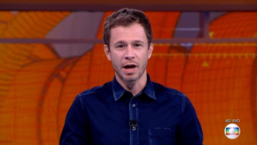 Tiago Leifert: vendo o circo pegar fogo no "BBB" - Reprodução/TV Globo