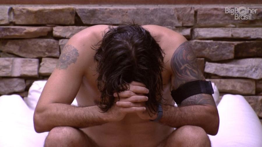 Ilmar sozinho pré-paredão - Reprodução/TV Globo