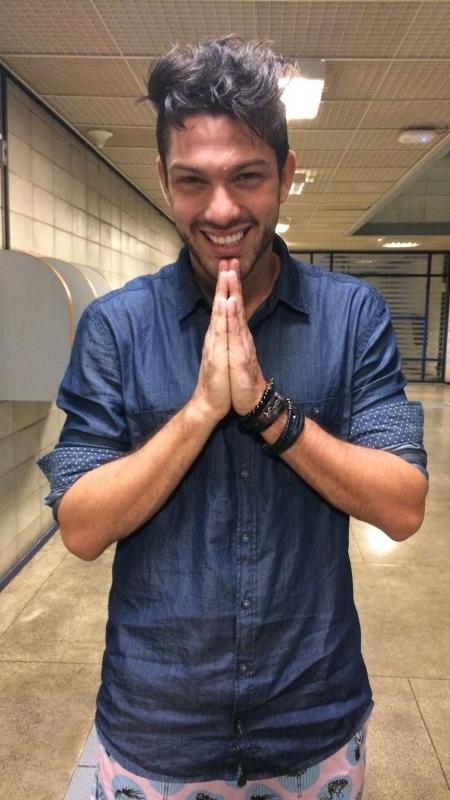 Luiz Felipe após eliminação do "BBB17" - Reprodução/TV Globo