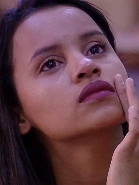 Gleici chegou a chorar após ser indicada ao sexto Paredão do "BBB18" - Reprodução/GloboPlay - Reprodução/GloboPlay