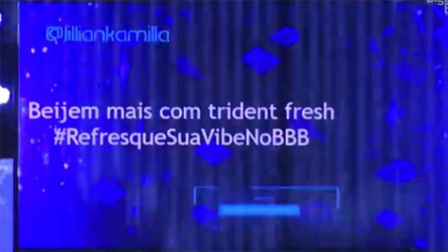 Internautas pedem beijo na festa do "BBB17" - Reprodução/TV Globo
