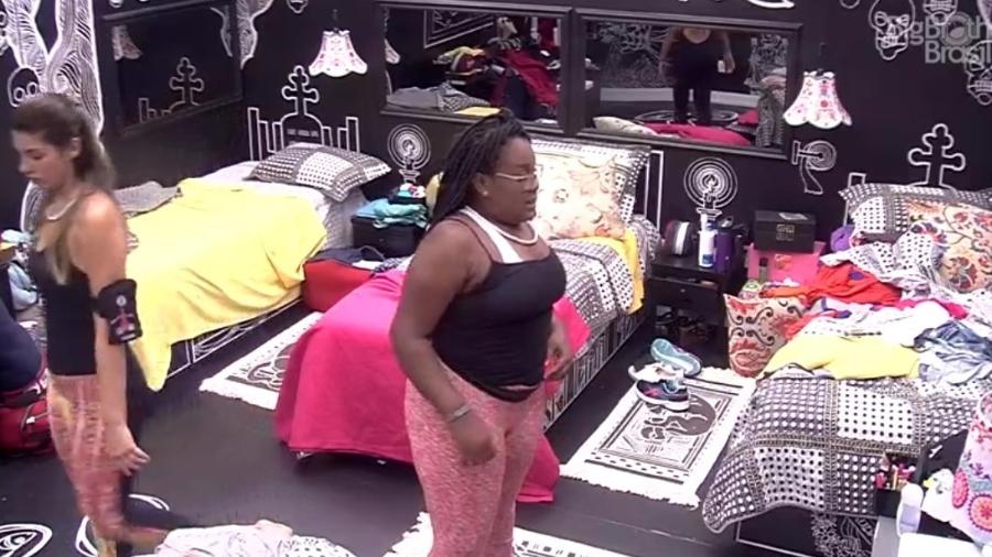 Roberta e Vivian: intolerância a Ilmar - Reprodução/TV Globo