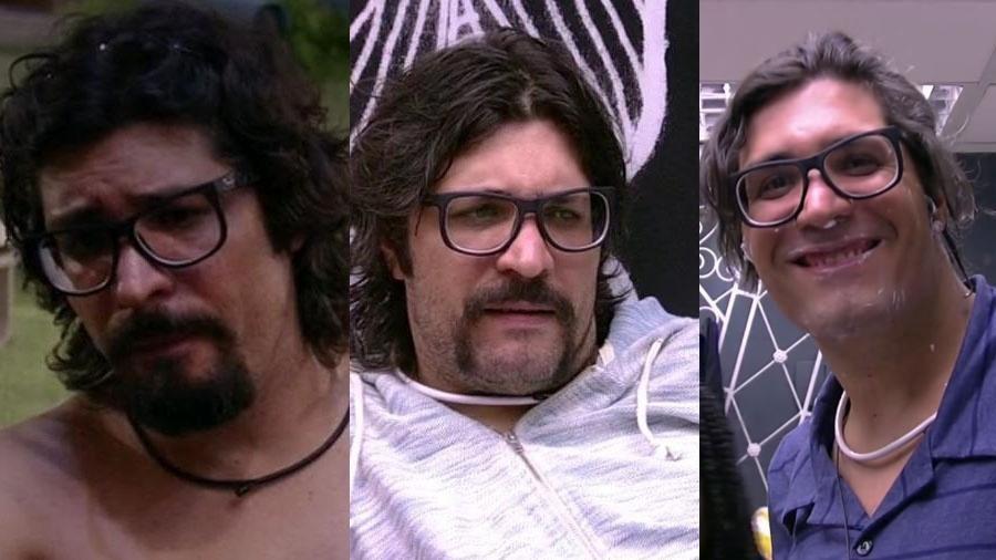 Ilmar muda de visual e enlouquece redes sociais - Montagem/Reprodução/TV Globo