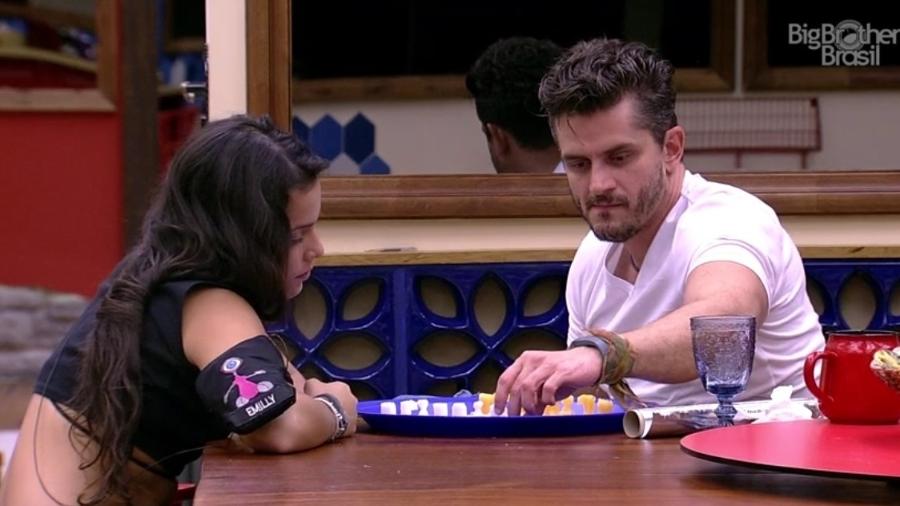 Marcos critica Ilmar e diz que brother está "desesperado" - Reprodução/TVGlobo