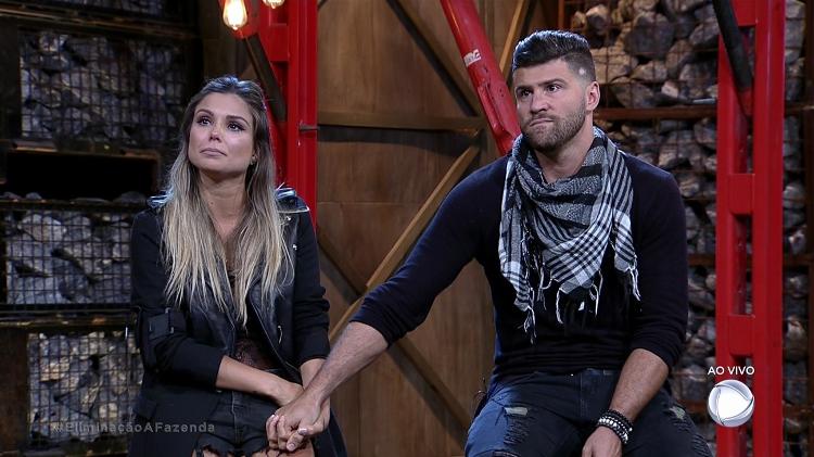 Casal - Reprodução/Record - Reprodução/Record