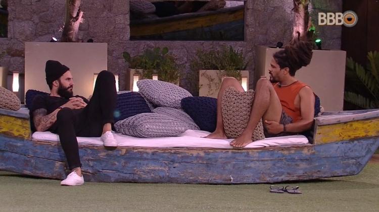 Viegas fala com Wagner - Reprodução/Globoplay - Reprodução/Globoplay