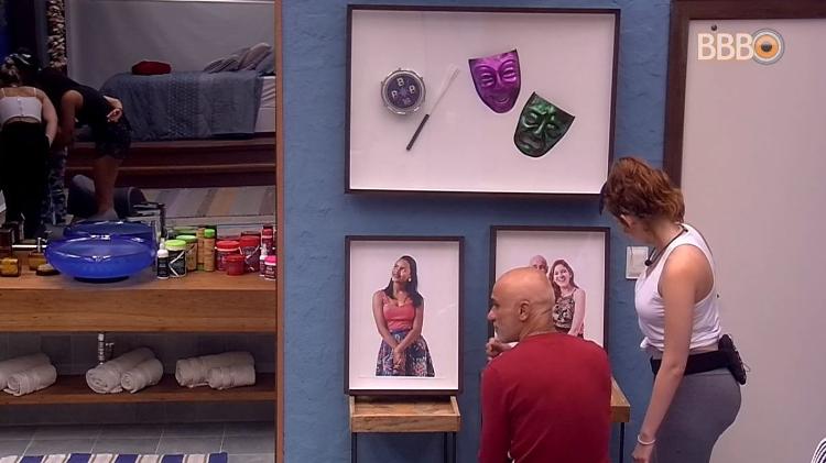 Família Lima vê decoração do quarto - Reprodução/GlobosatPlay - Reprodução/GlobosatPlay