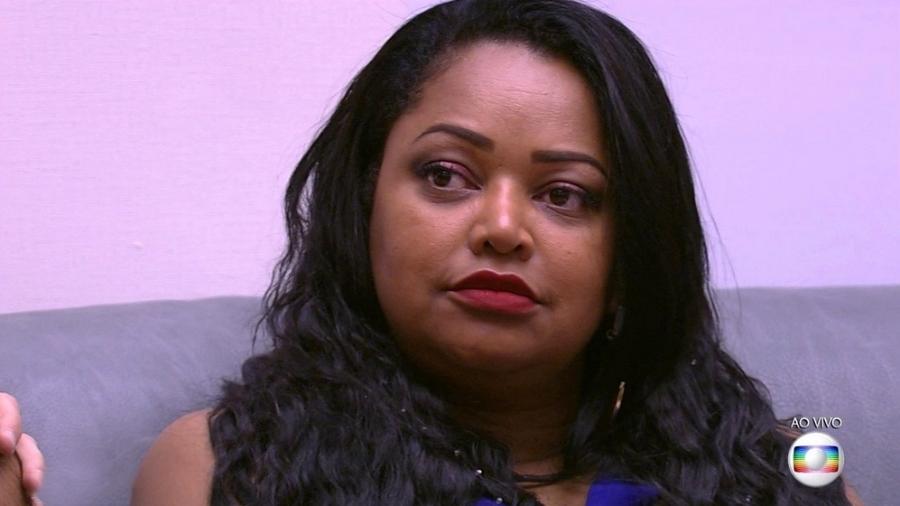 Elis fica nervosa ao saber que foi indicada para o paredão - Reprodução/TV Globo