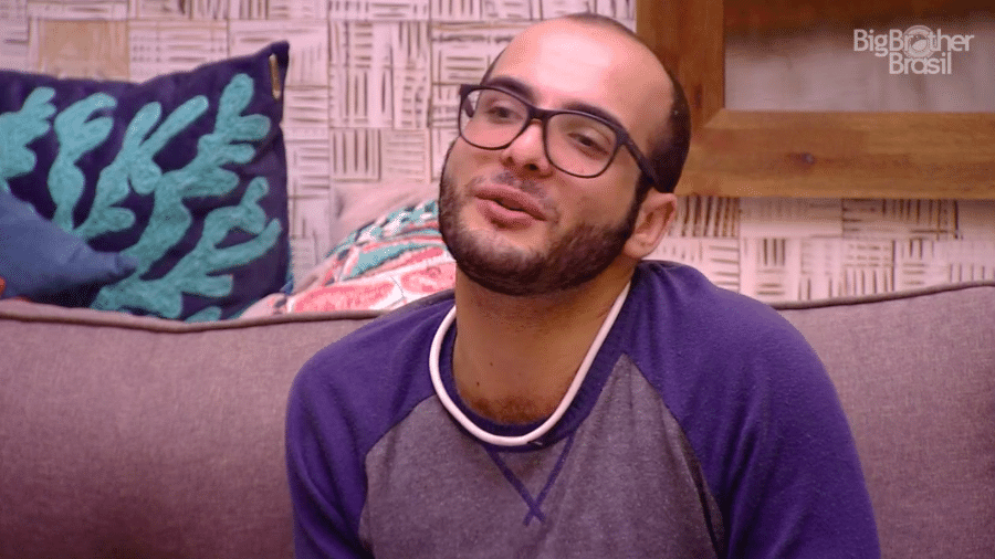 Mahmoud diz não se achar forte no jogo - Reprodução/GloboPlay