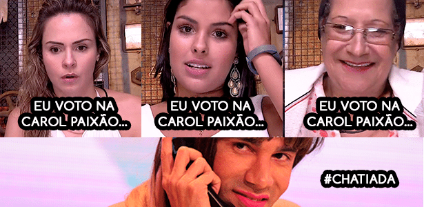 Diva decepções carol paixão - Reprodução/TV Globo e Montagem/Diva Depressão - Reprodução/TV Globo e Montagem/Diva Depressão