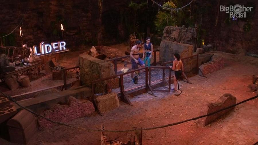 Marinalva desiste da segunda prova do líder - Reprodução/TV Globo