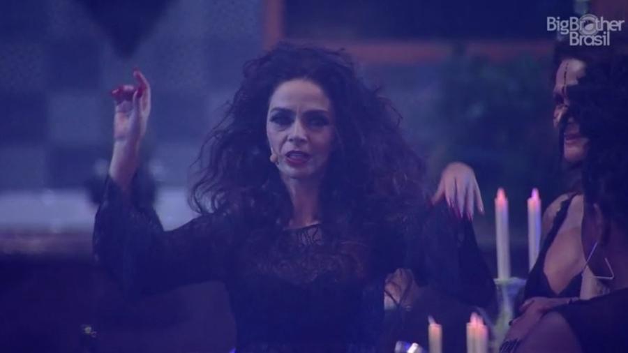 Claudia Ohana apresenta "Vamp - O Musical" no "BBB17" - Reprodução/TVGlobo