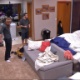 Líderes, Alan, Daniel e Tamiel miram em Harumi para o primeiro paredão - Reprodução/TV Globo