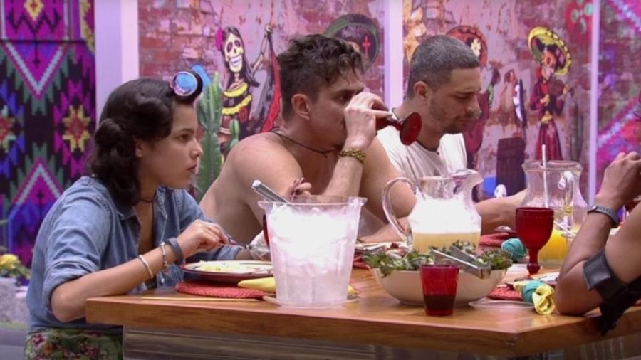 Hermanos curtem churrascada - Reprodução/TVGlobo