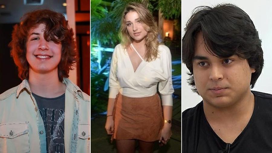 Lucas Jagger, Sasha Szafir e Igor Camargo preferem uma vida menos agitada do que a dos pais - AgNews/Divulgação