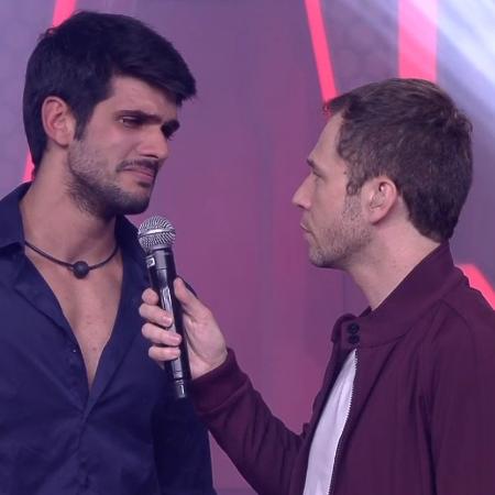 Lucas sente ausência da noiva após deixar o "BBB18" - Reprodução/TvGlobo - Reprodução/TvGlobo
