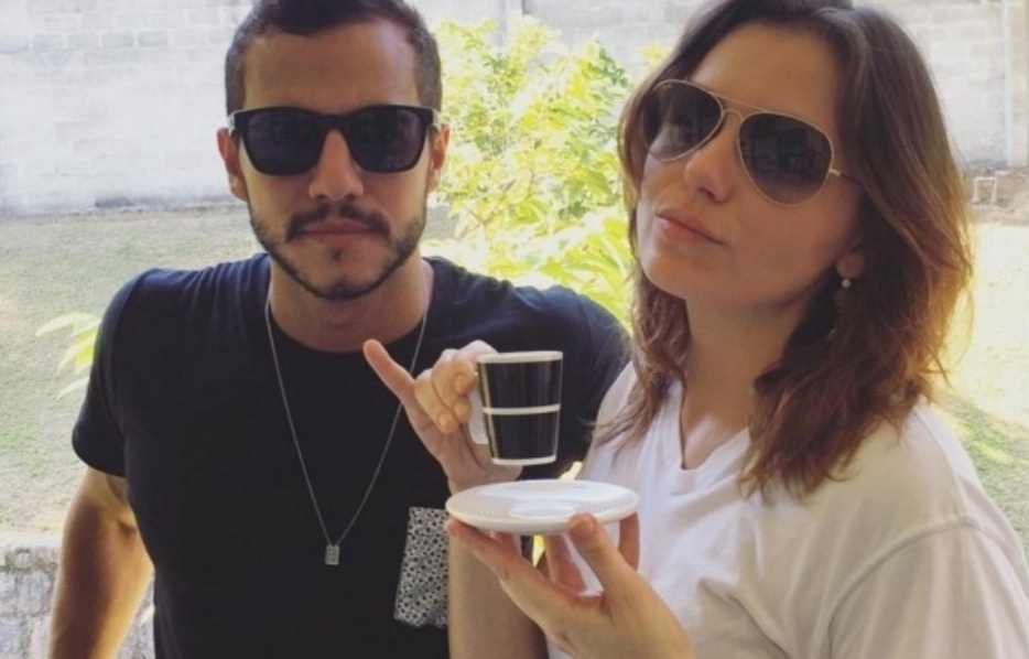 5.abr.2016 - Matheus com Monica Iozze no Projac da TV Globo - Reprodução/Instagram @uaimatheus