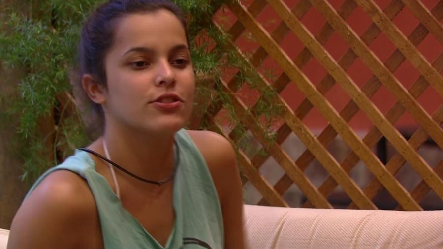 Emilly acha que programa terá paredão surpresa - Reprodução/TVGlobo
