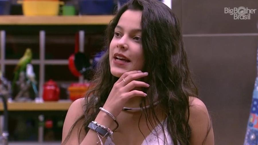 Emilly volta a criticar Ieda - Reprodução/ TV Globo