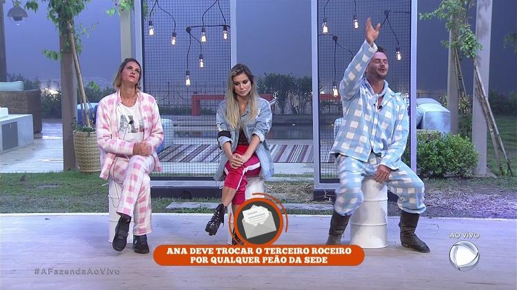 Marcos comemora - Reprodução/Record - Reprodução/Record