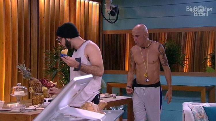 Café da manhã BBB - Reprodução/GloboPlay - Reprodução/GloboPlay