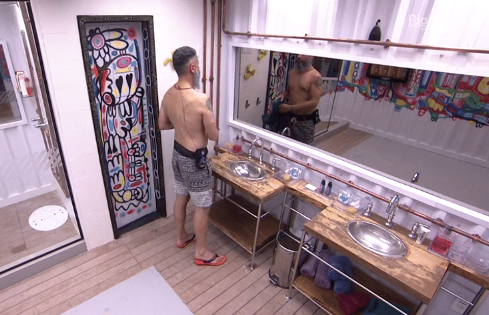 27.jan.2016 - Começa mais um dia na casa do "BBB16" - Reprodução/TV Globo